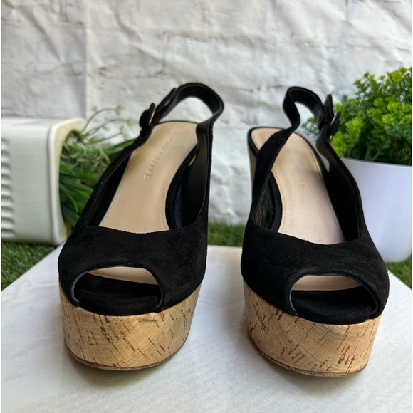 VERONICA BEAR
Dali Sand Suede Peep-Toe Wedge Platform Sandals size 9 - Picture 15 of 16